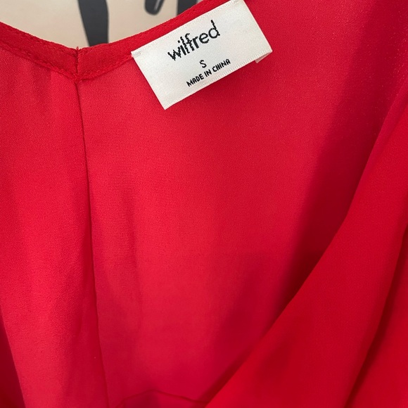 WILFRED ARITZIA WRAP DRESS - Picture 4 of 6